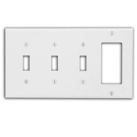 electrical 4 gang box cover|4 gang outlet wall plates.